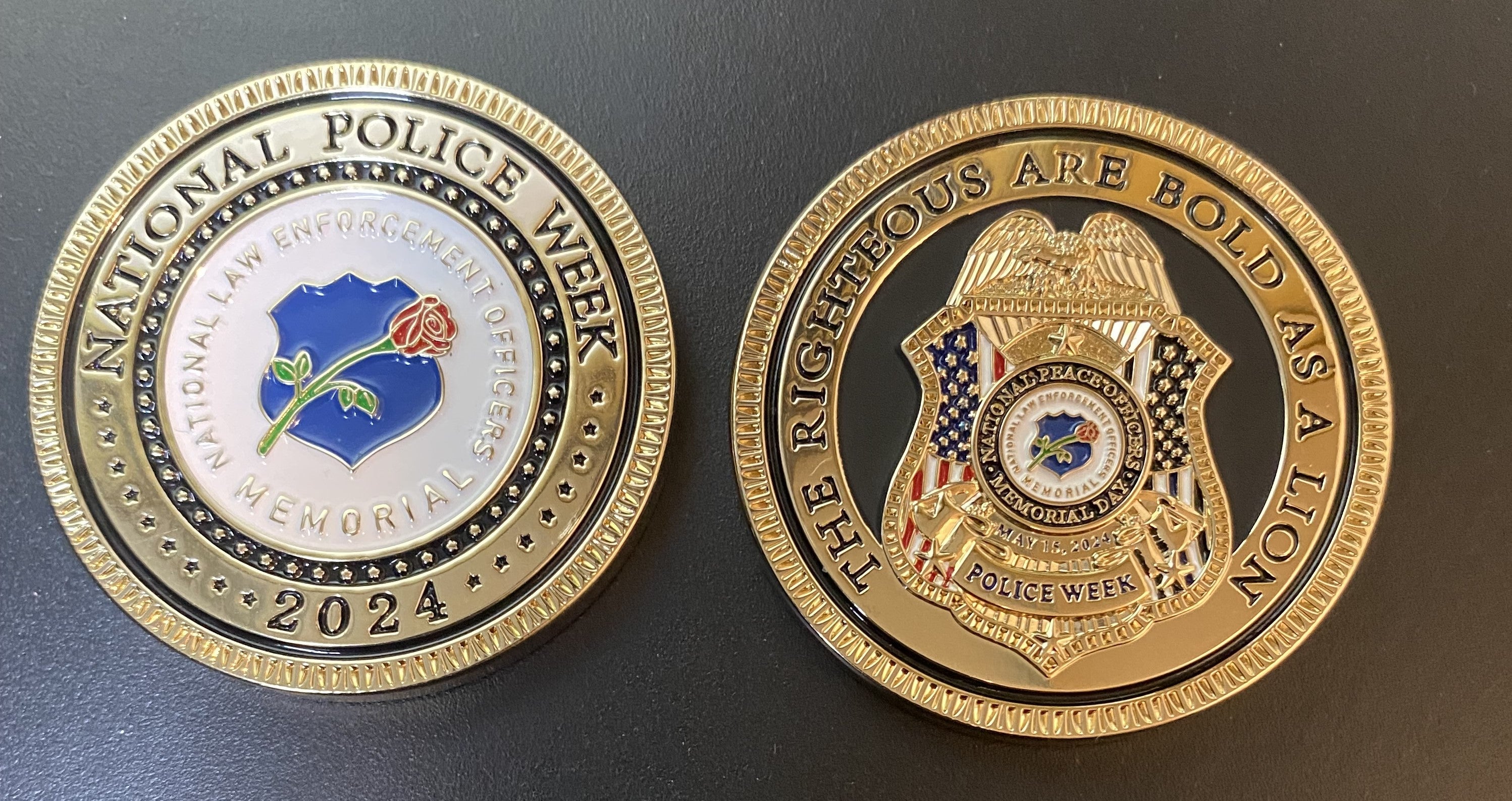 Challenge Coin - National Police Week 2024 | NLEOMF Gift Shop