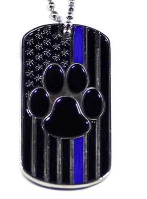 Thin Blue Line K9 Paw Bottle Opener - Thin Blue Line USA